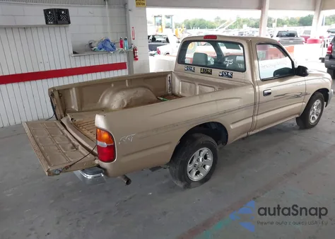 2000 Toyota Tacoma из США, поврежденный, VIN 4TANL42N7YZ596420